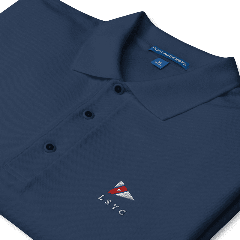Men's LSYC Polo in Navy
