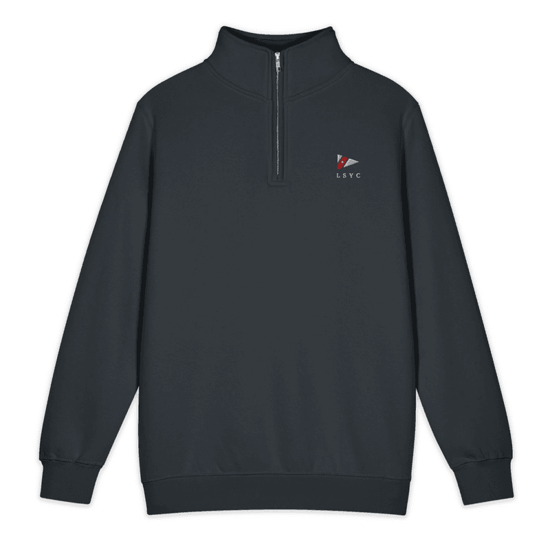 LSYC 1/4 Zip Sweatshirt in Navy